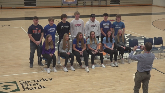 13 Beatrice seniors sign to play college sports NEWS CHANNEL