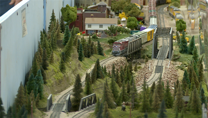 giant train set