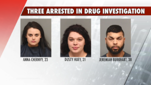 Three arrested in Lincoln drug investigation