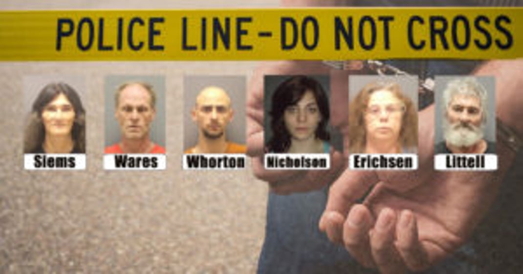 Six people arrested on drug charges in Fairbury Monday