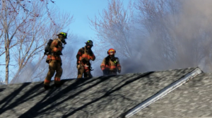Firefighters Battle East Beatrice House Fire