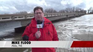 Flooding update near Alda on the Platte River