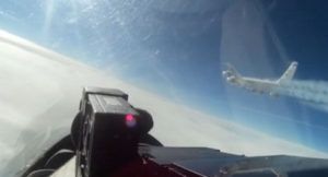 Russian military posts video of fighter intercepting Offutt reconnaissance jet
