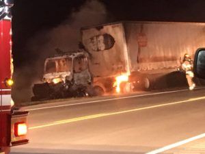 Fiery Fatality On Alternate Flood Route South of Nebraska City