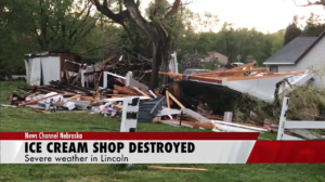 40-year-old Ice cream shop destroyed by storm