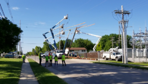 Electric Upgrade Work Closes East Beatrice Intersection