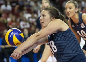Lincoln draws praise from USA volleyball coach, but team will need to bounce back after Brazil loss