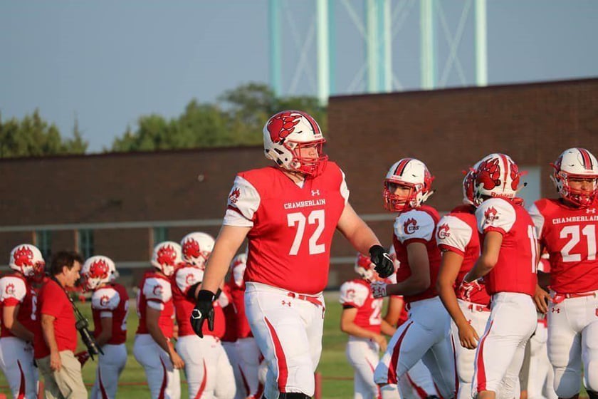 Chamberlain (South Dakota) defensive tackle Nash Hutmacher — one of NU’s top recruiting targets for months — selected the Huskers over Wisconsin and Oregon CHAMBERLAIN SUN