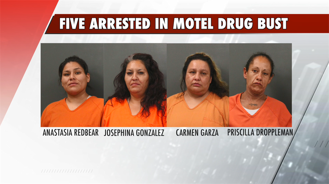 WING Task Force Finds Meth, Arrests Five at Motel in Scottsbluff