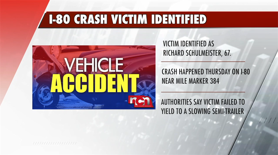 Man killed in crash on I80 near Seward identified NEWS CHANNEL NEBRASKA