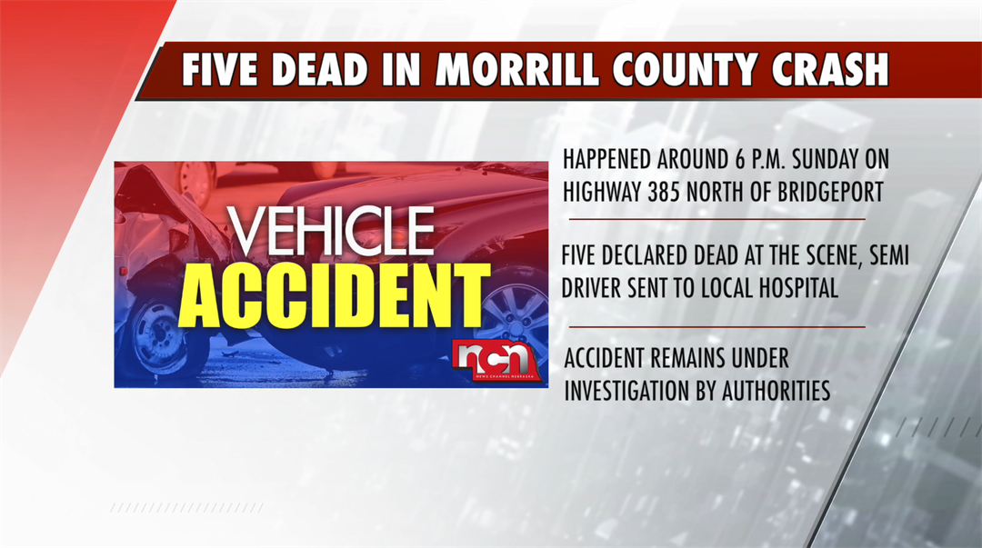 UPDATE Morrill County crash claims five lives NEWS CHANNEL NEBRASKA