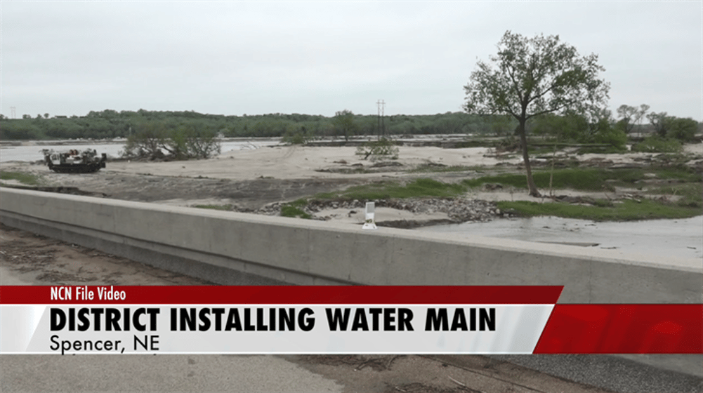 District installing new water main in flood-hit Boyd County