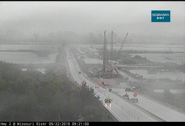 Between US 75 and IA 2; Iowa State Line (Nebraska City). Driving conditions are normal. (Photo Courtesy: Nebraska Department of Roads)