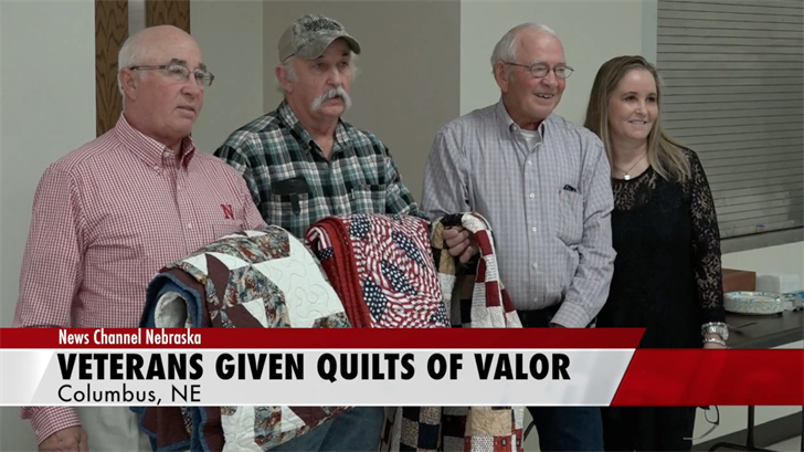 Three Vietnam War Veterans Honored With Quilts Of Valor News Channel