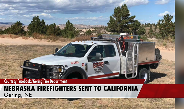 Gering Fire Unit Sent to California to Fight Wildfires