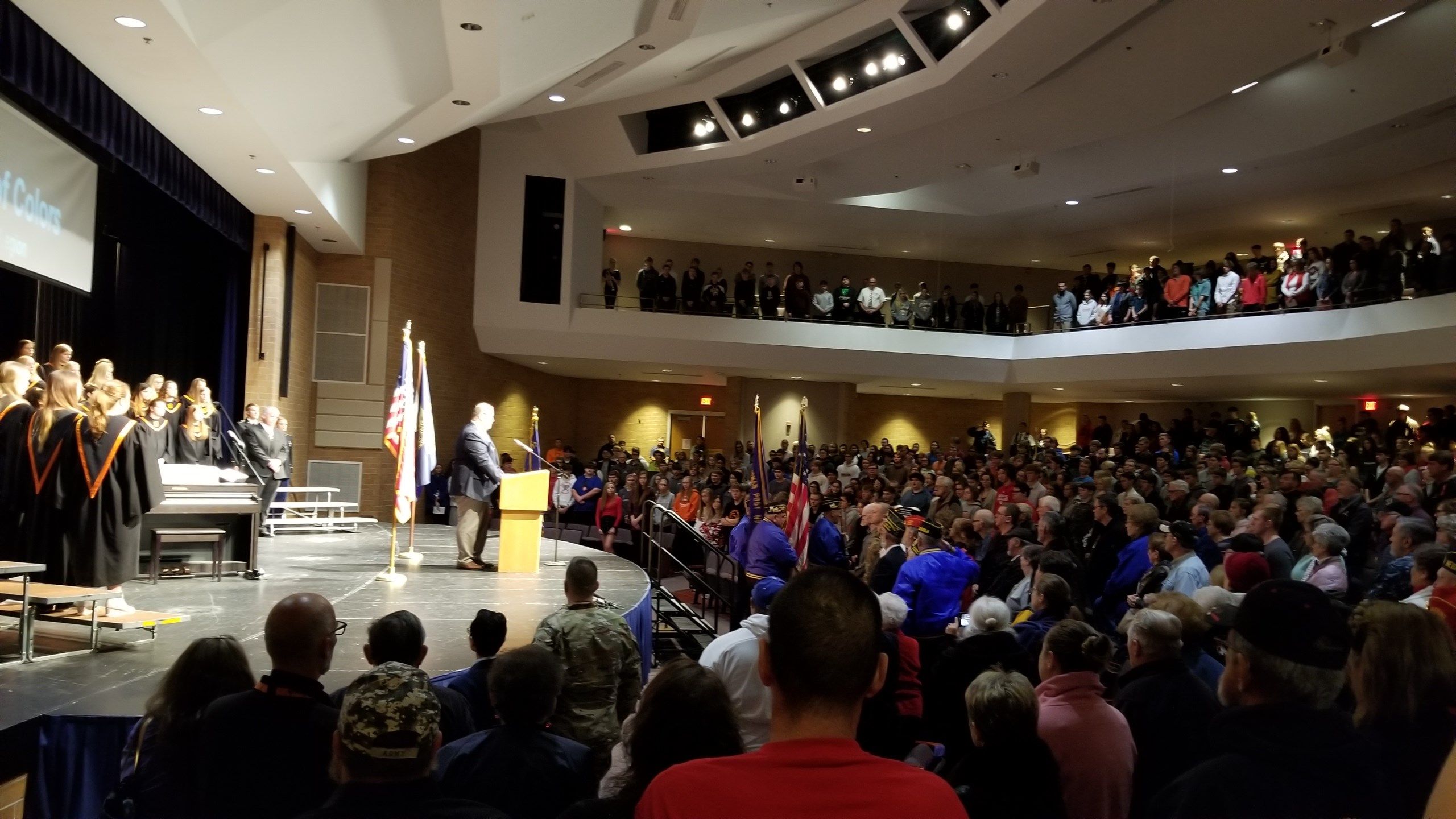 Veterans Day Observance, at Beatrice High School Hevelone Center for Fine Arts