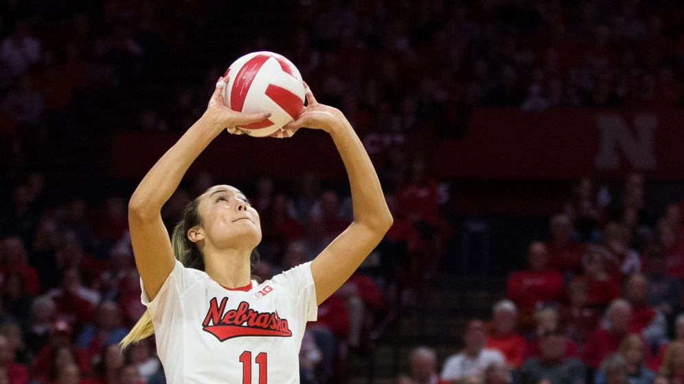 Lexi Sun had 16 kills and hit .316 for the Huskers