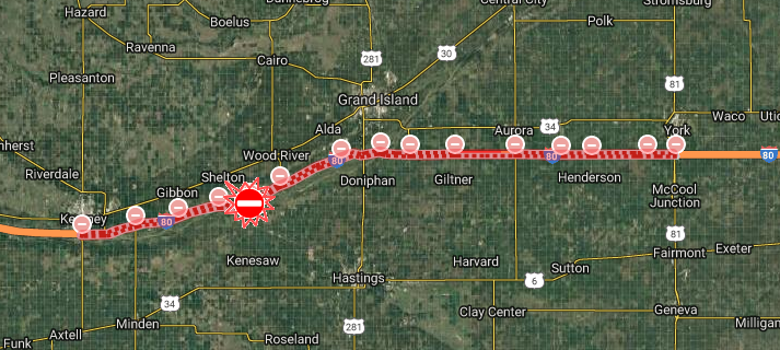 Snow closes stretch of Interstate 80 - NEWS CHANNEL NEBRASKA