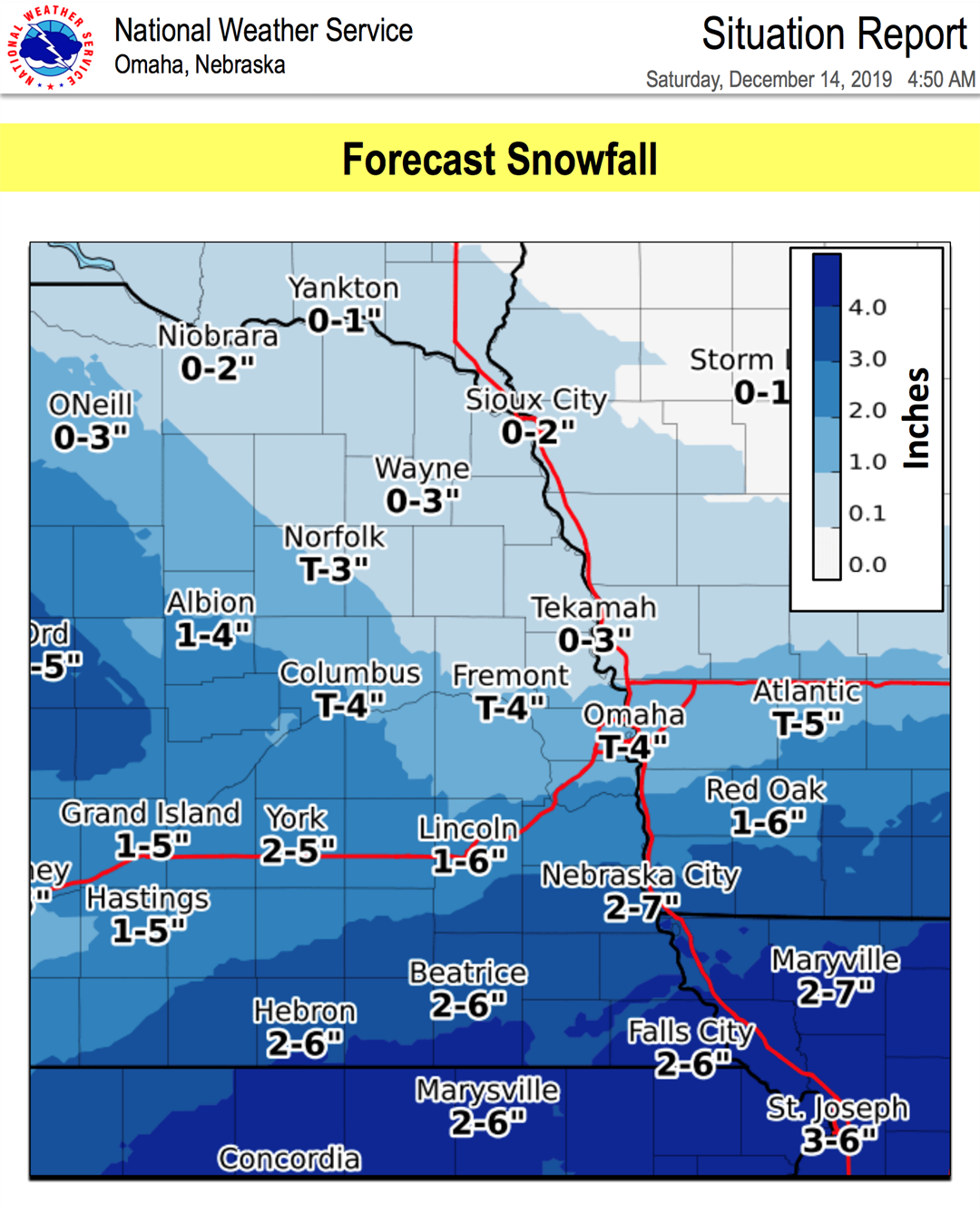 Winter Weather Advisory In Effect For Sunday And Monday - NEWS CHANNEL ...