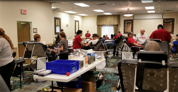 One-day holiday blood drive, in Beatrice