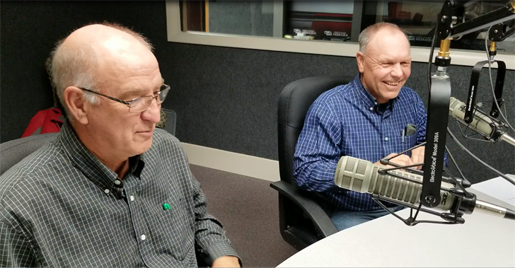 Nebraska Senators Myron Dorn (left) and Tom Brandt (right)