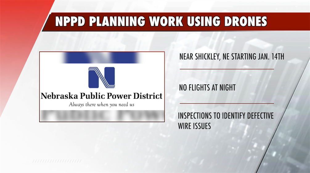 NPPD wants to alert people near Shickley of use of drone