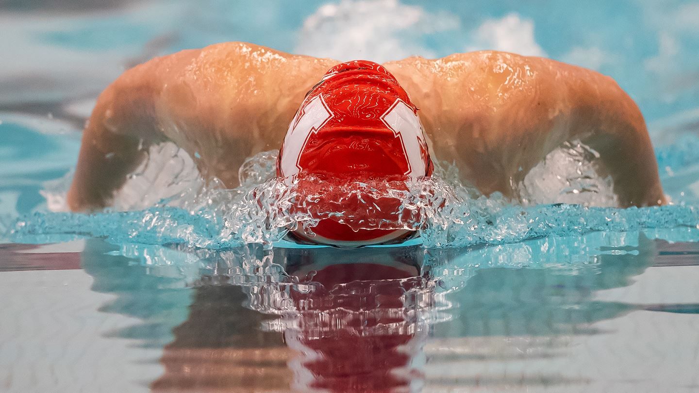 Lindsey Stalheim captured three victories today for the Huskers