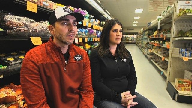 Young couple returns to Red Cloud to run grocery store