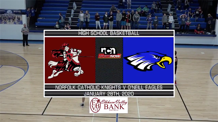 JAN 28TH - Norfolk Catholic vs O'Neill (NCN TV)