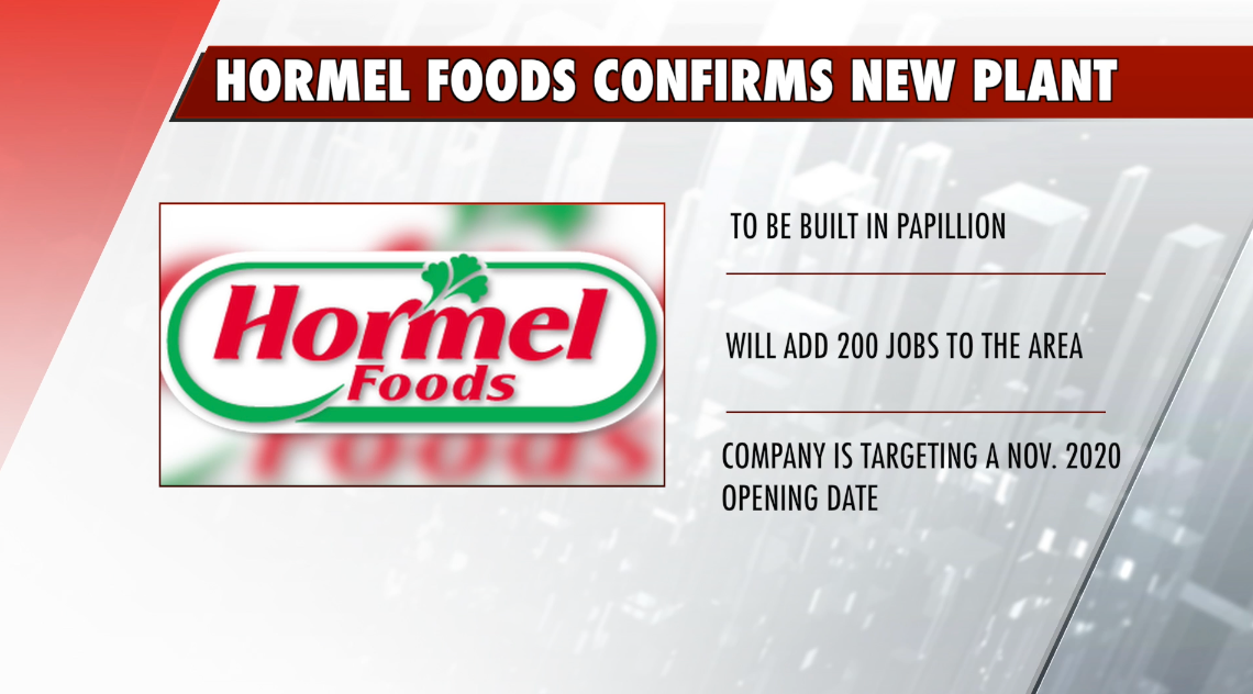 Hormel Foods confirms new manufacturing plant in Papillion