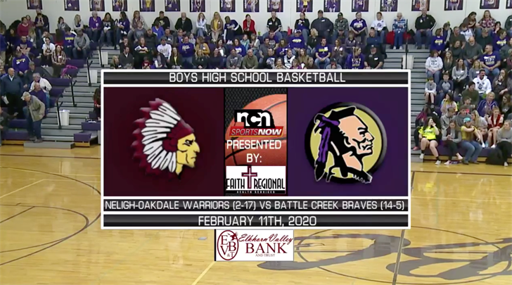 FEB 11TH - Neligh-Oakdale vs Battle Creek (NCN TV)