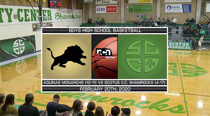 FEB 20TH - Aquinas Catholic vs Scotus (NCN TV)