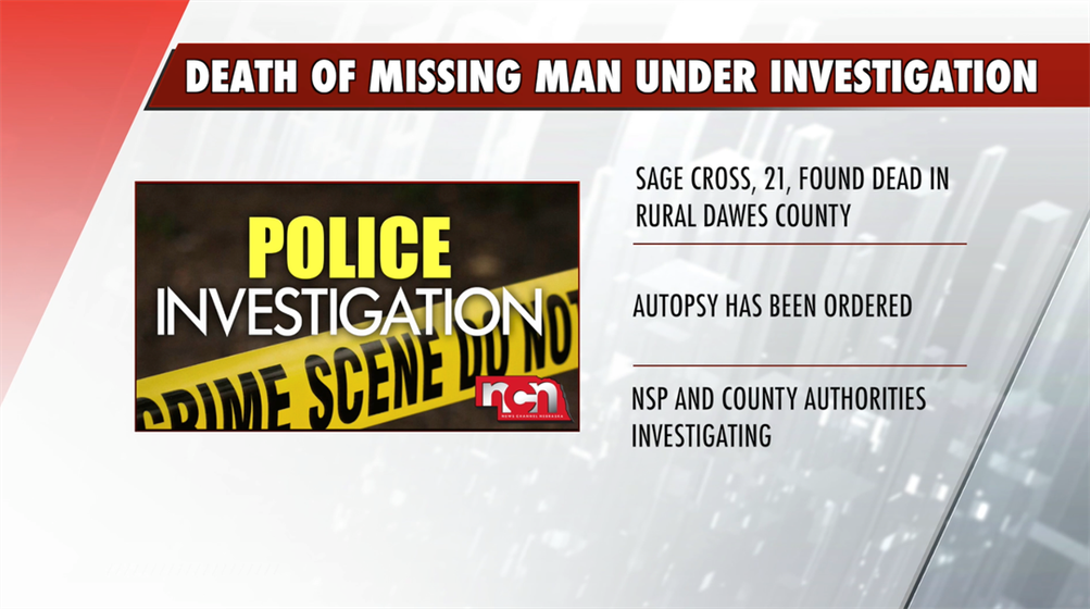 Death Of Missing Man Found In Pasture Under Investigation