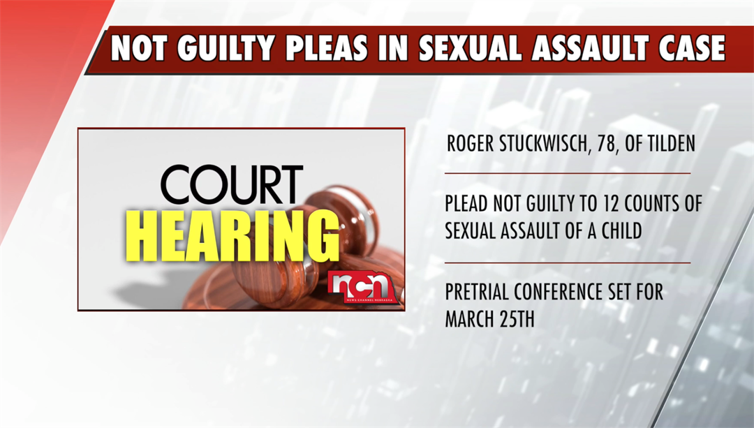 Stuckwisch Pleads Not Guilty To Sexual Assault Charges Northeast News Channel Nebraska