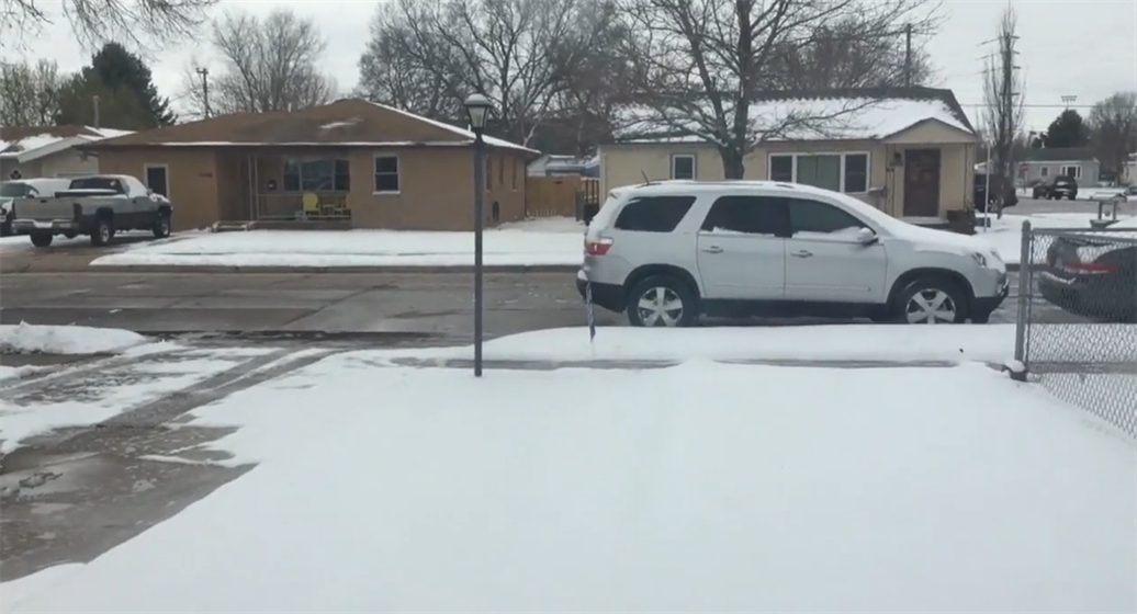 Winter storm warning in the Panhandle