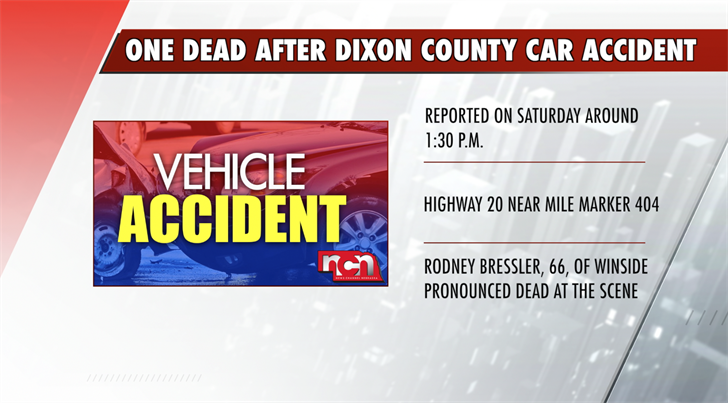 One Dead After Dixon County Fatal Car Accident