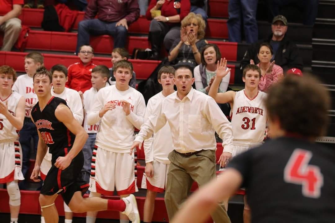Sean Sterkel was the boys basketball coach at Ainsworth High School the last four seasons.