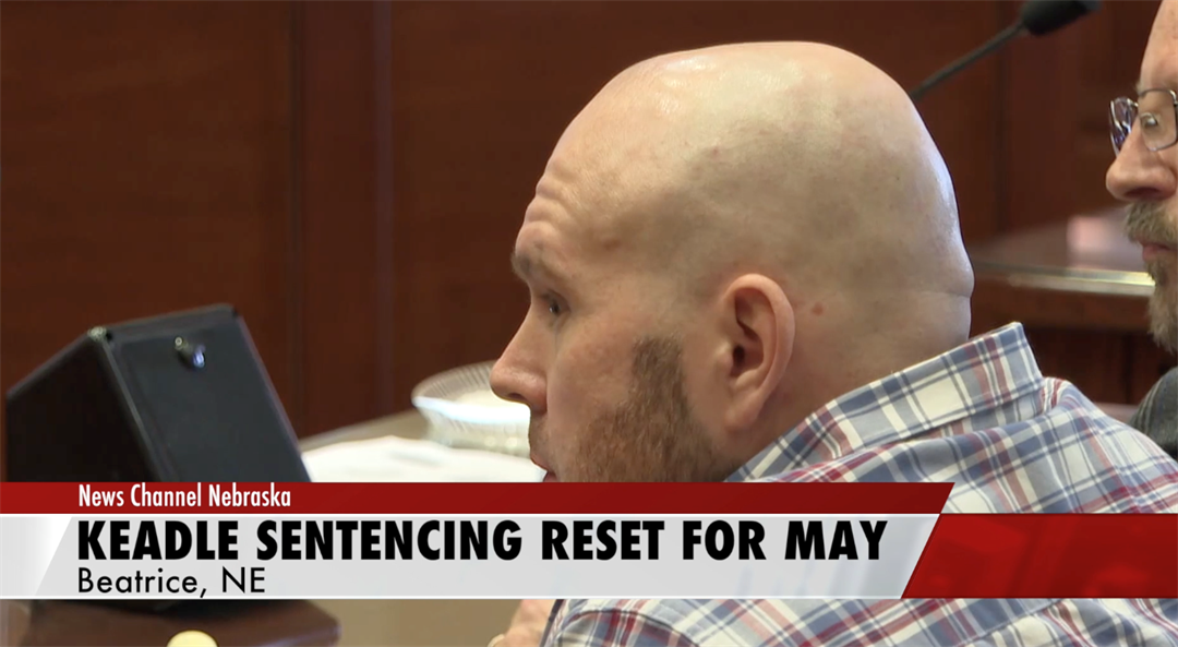 Virus measures postpone sentencing in Nebraska Keadle case