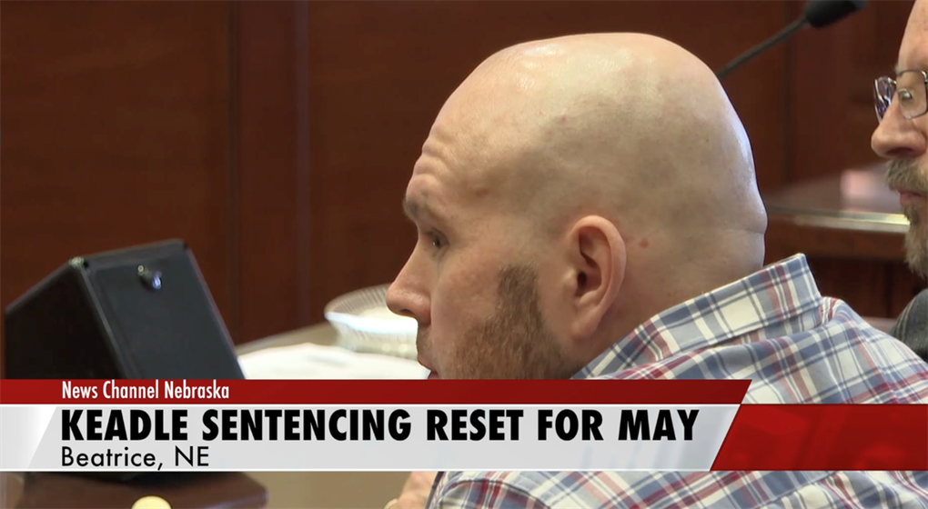 Virus measures postpone sentencing in Nebraska Keadle case