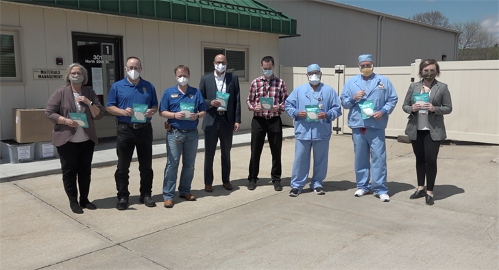 Norfolk Rotary Club Donates PPE to Faith Regional Health Services