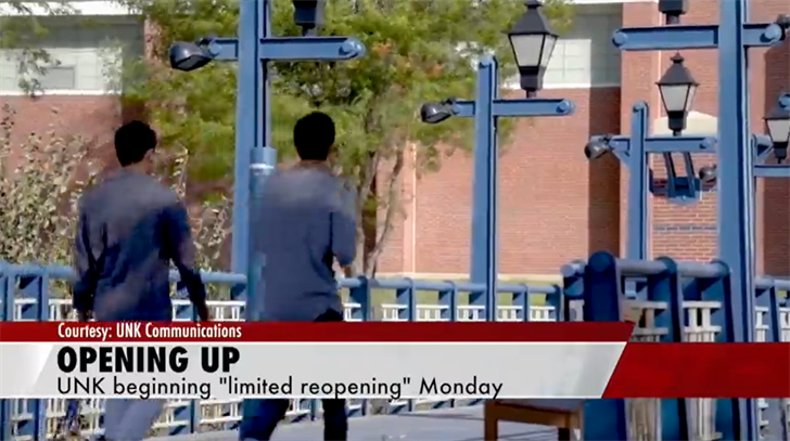 UNK plans limited reopening Monday; Remote work encouraged