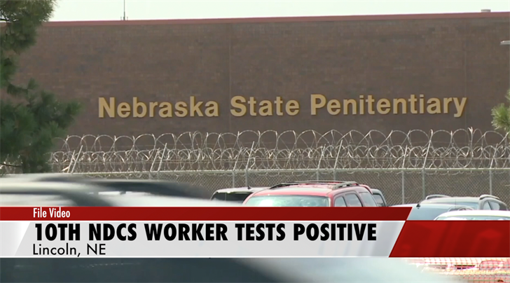 Another Nebraska prison worker tests positive for virus