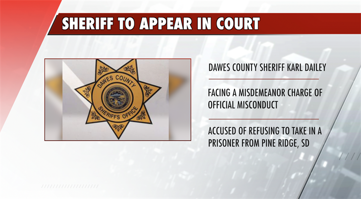 Attorney General Charges Dawes County Sheriff With Misconduct