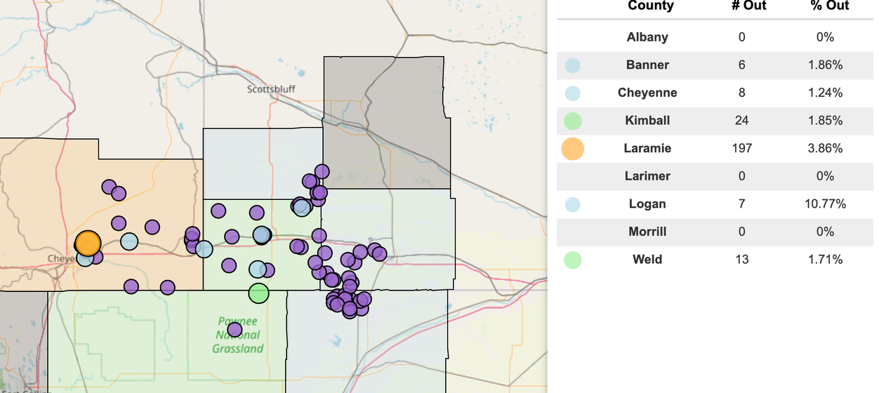 Severeal Power Outages Reported As Severe Weather Moves Through River Country News Channel Nebraska
