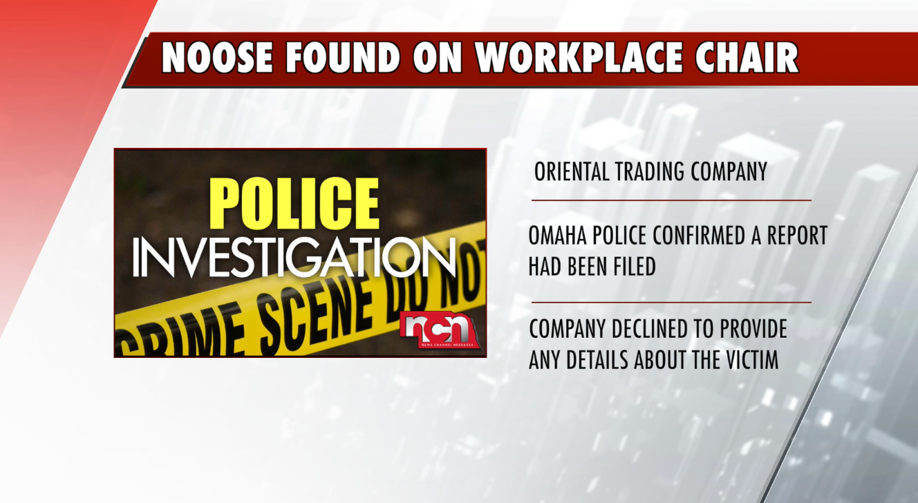 Nebraska worker fired after noose left on colleague’s chair