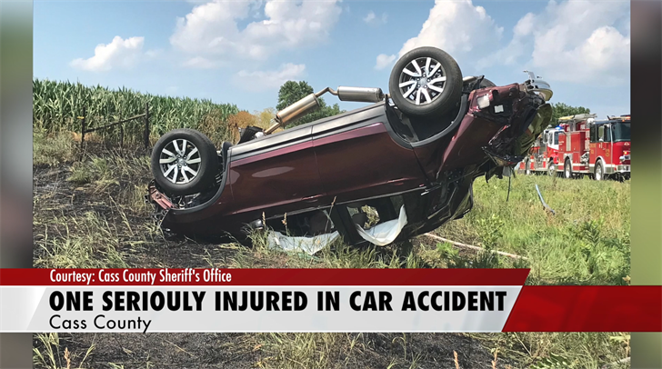 One seriously injured in Cass County accident