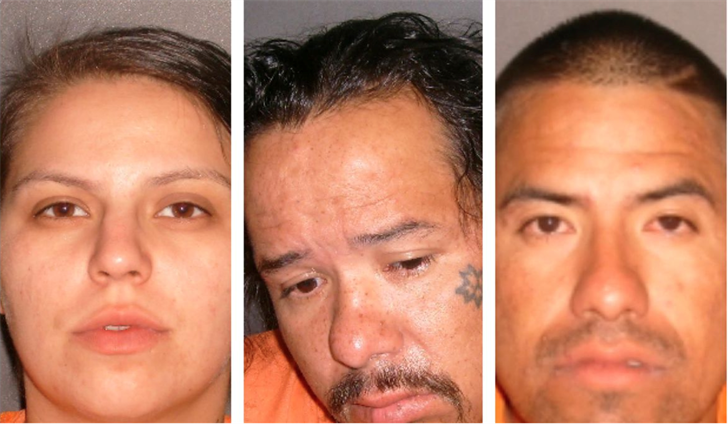 After receiving a notice from a citizen about a suspicious vehicle, 33 year old Daelan High Wolf, 33 year old Sierra Bagola and Wolf Clayton High receives multiple felonies including possession of a deadly weapon and controlled substance.