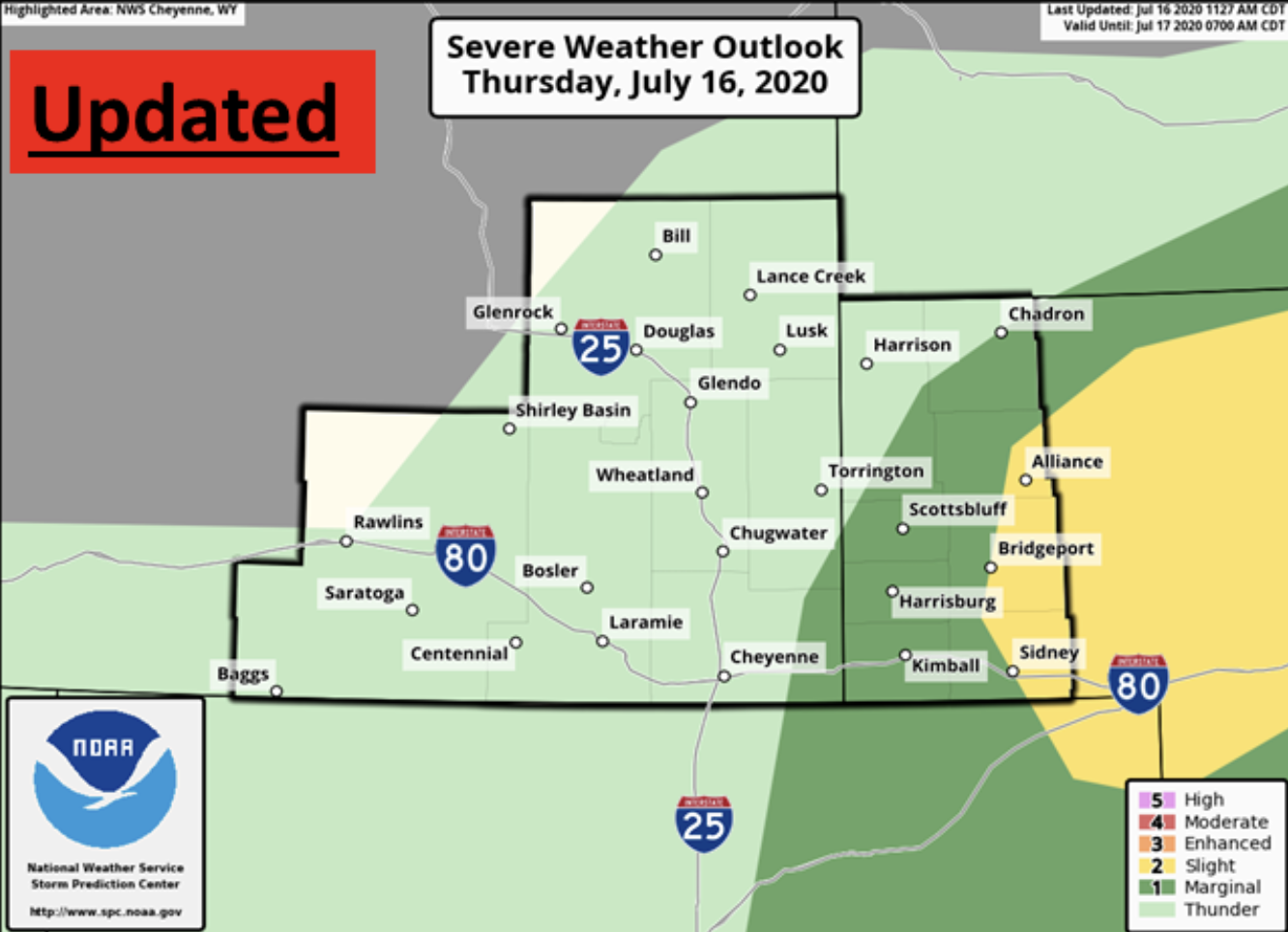 Chance for Severe Weather over Panhandle Thursday evening - NEWS ...