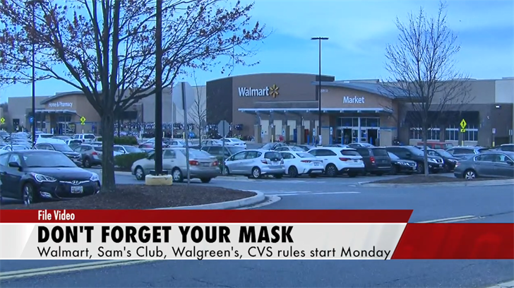 Walmart Sam s Club mask mandate starts today SOUTHEAST NEWS