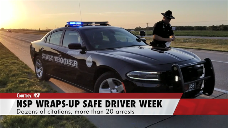 Troopers Wrap-up Operation Safe Driver Week